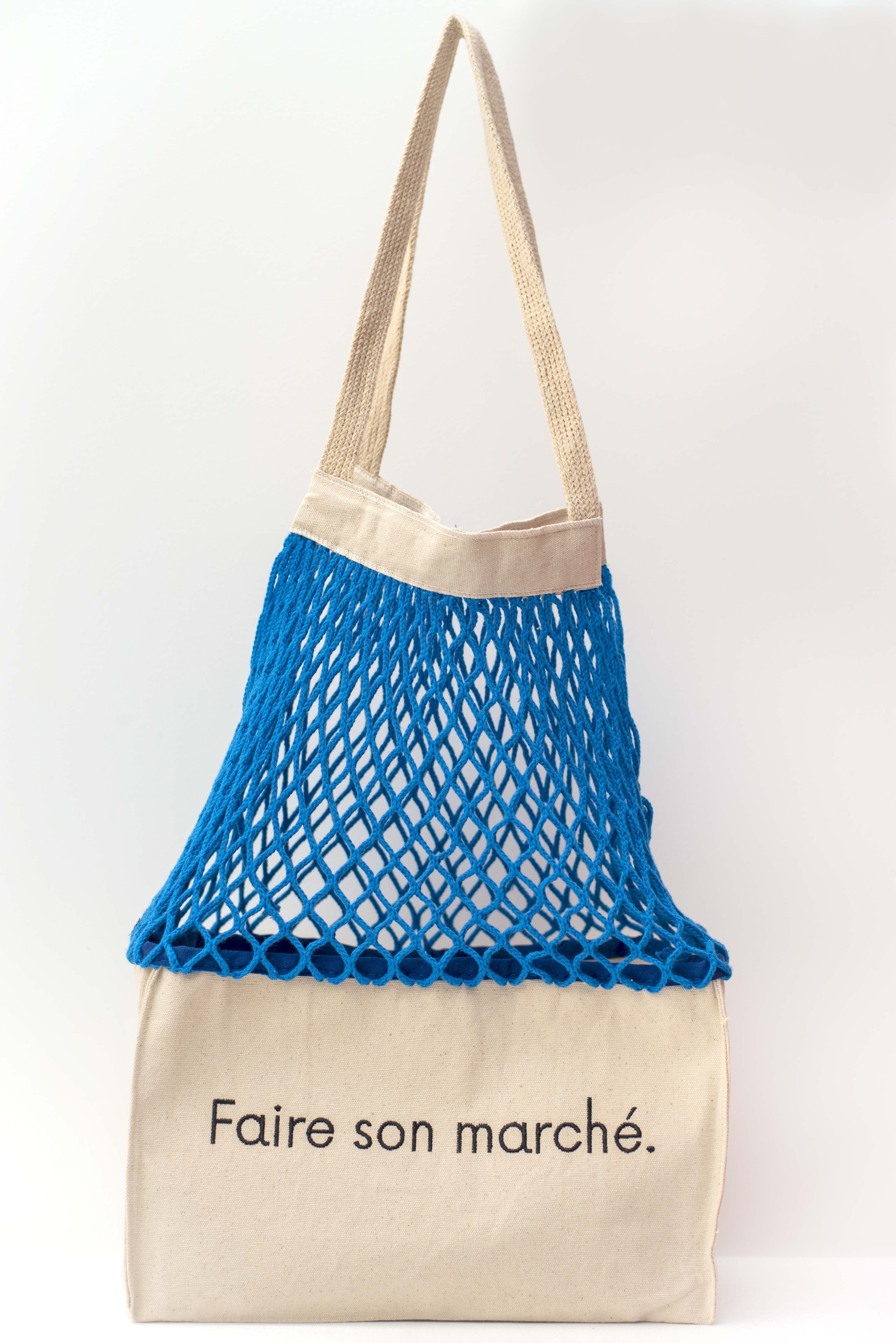 Borsa shopping XL blu