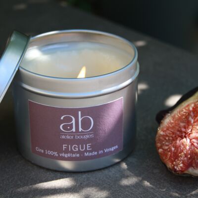 Bougie artisanale parfumée FIGUE 180 gr