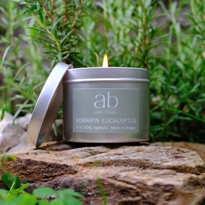 Handmade scented candle ROSEMARY/EUCALYPTUS