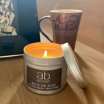 Handmade scented candle BOIS DE OUD 180 gr