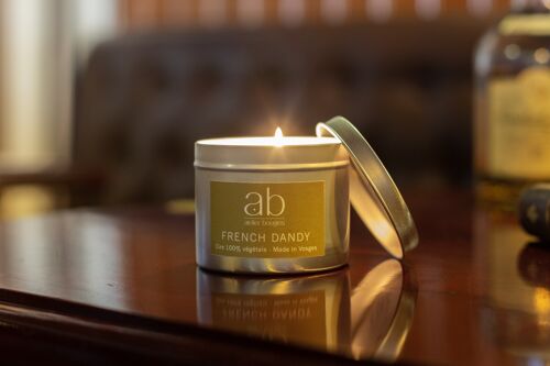 Bougie artisanale parfumée FRENCH DANDY 180 gr