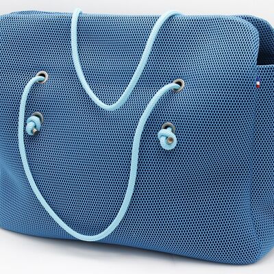 Sac flux taille M bleu celeste