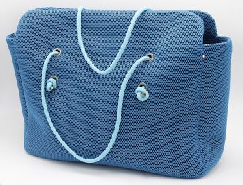 Sac flux taille M bleu celeste 1