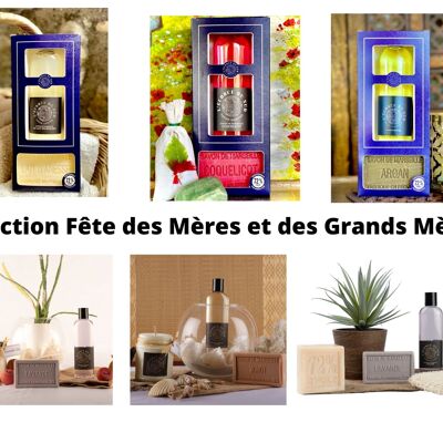 Pack sélection coffrets fête des Mères ou des Grands mères 45 produits