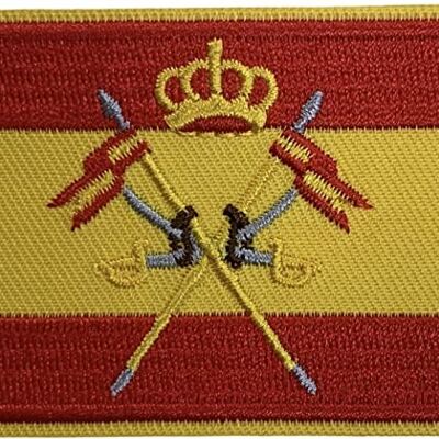 Parche Bandera de España del cuerpo Militar de Caballería