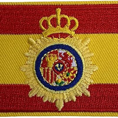 Parche Bandera de España del cuerpo Nacional de Policia