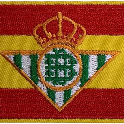 Parche Bandera de España Escudo del Real Betis Balompie
