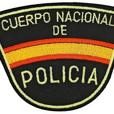 Parche Termoadhesivo Cuerpo Nacional de Policía España 9cm
