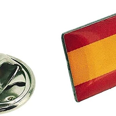 Pin de Solapa Bandera España Mod II sin escudo
