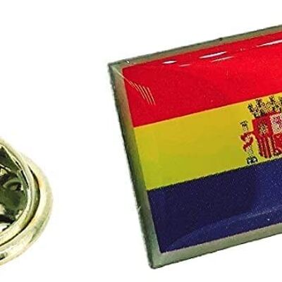 Pin de Solapa de la Bandera de la II República Española