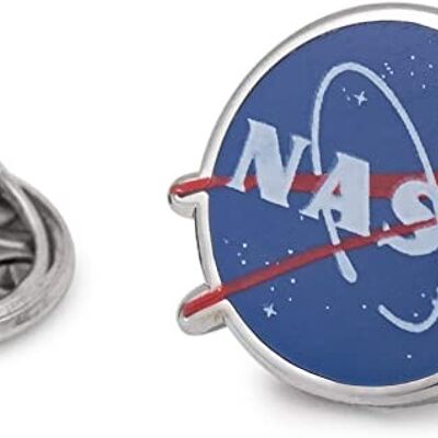 Pin de Solapa Esmaltado Duro del Escudo de la NASA 1.8cm