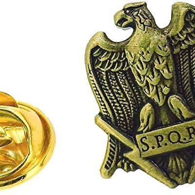 Pin de Solapa Estandarte Águila del Imperio Romano SPQR