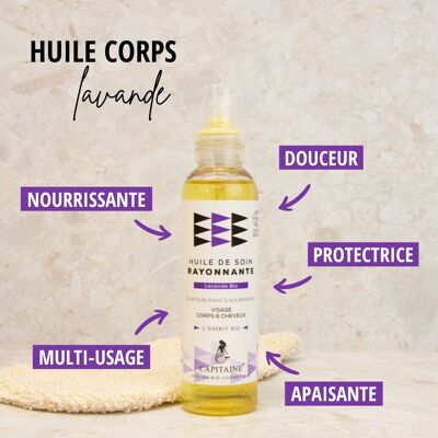 Huile Rayonnante Bio - Lavande - 150ml