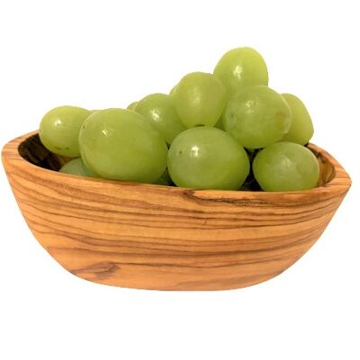 Olive Wood Bowl for Tapas Naturally Shaped Nibbles Snack Dips Sustainable