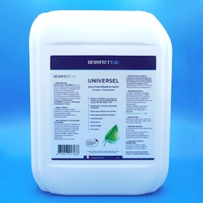 Universal Water Disinfectant 5 liter container