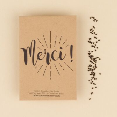 Gracias - Paquete de semillas de flores silvestres