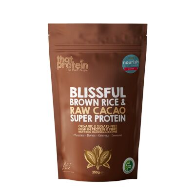 Blissful Raw Cacao Super Protéine Biologique