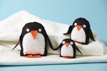 Penguin Family Craft Kit - Buttonbag - Créez vos propres objets artisanaux pour enfants 2