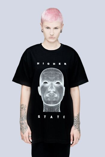 T-shirt long x Pussykrew Higher State 2