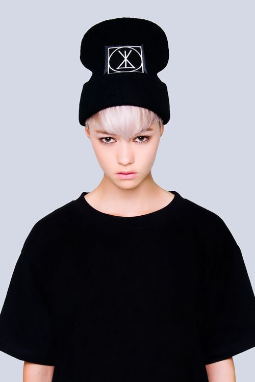 Long ICON Beanie - Large Patch