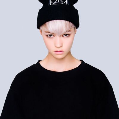 Long ICON Beanie - Large Patch