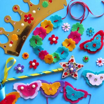 Flower Fairy Craft Kit - Buttonbag - Créez vos propres objets artisanaux pour enfants 4