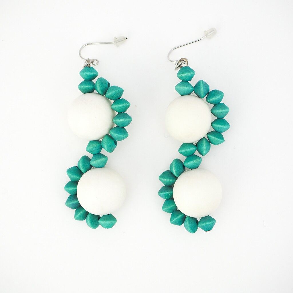 Pendiente Madera 8- Verde Primavera