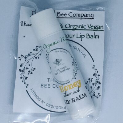 Vegan, Organic, Honey Lip Balm