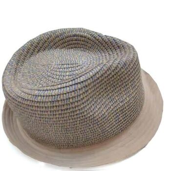 Chapeau Pliable Rose Moucheté Trilby 2