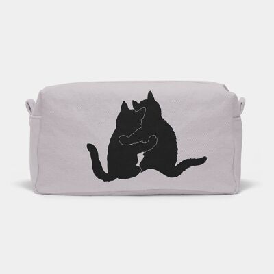 Hugging Cats - Large Wash Bag (Exclusive Design)