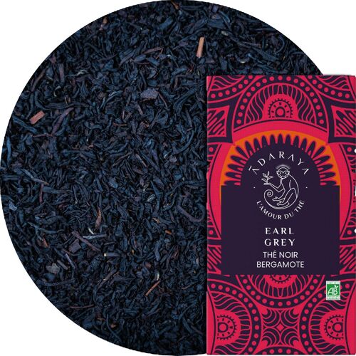 Thé noir Earl Grey BIO 20 sachets individuels