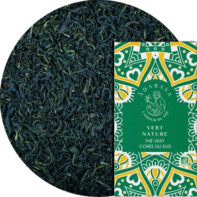 Organic green tea Vert Nature 20 individual sachets