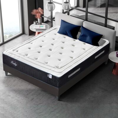 Matelas Privilège 90x200 cm | Ressorts ensachés | Soutien Ferme