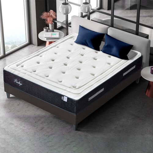 Matelas Privilège 140x190 cm | Ressorts ensachés | Soutien Ferme