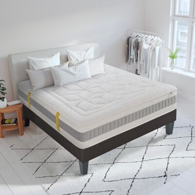 Matelas Grand Hôtel 90x190 cm | Mousse à mémoire de forme | Soutien Ferme