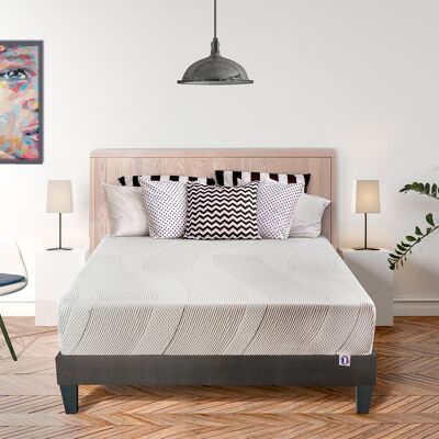 Materasso Paris 90x190 cm | Schiuma di memoria | Supporto fermo