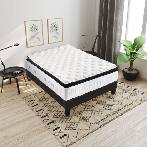 Matelas Grand Place 90x190 cm | Ressorts ensachés | Soutien Ferme