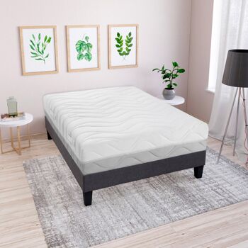 Matelas La City 90x200 cm | Mousse Haute Densité | Soutien Ferme 1