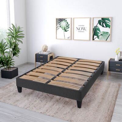 Box spring kit Kit15 | Dark Gray | 160x200