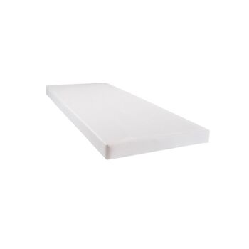 Sommier tapissier Capucine Blanc 90x190 cm | Epaisseur 13 cm (pieds non inclus) 2