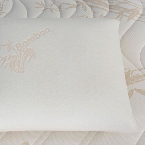 Oreiller Bio 60x60 cm | Mousse à mémoire de forme | Moelleux