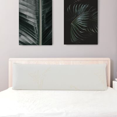 Cuscino organico 150x35 cm | Schiuma di memoria | Morbido