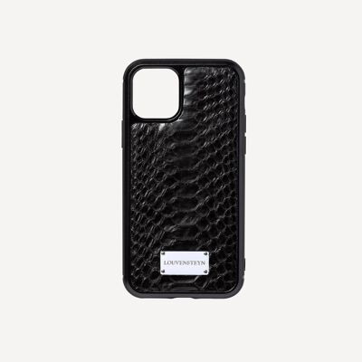 Noir python iphone 11 case