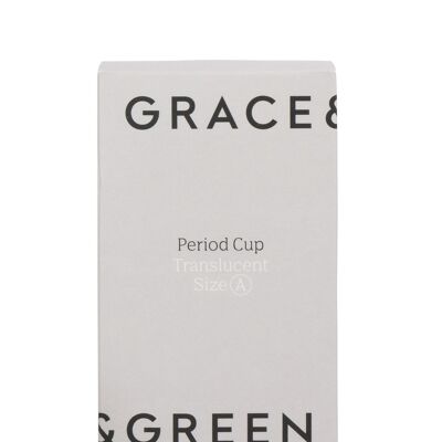 Reusable Period Cup: Size A - Translucent