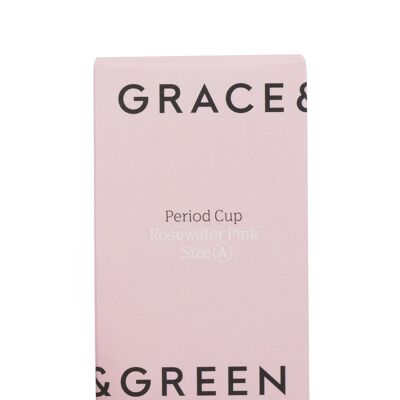 Reusable Period Cup: Size A - Rosewater Pink