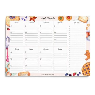 MEAL PLANNER - Sweets