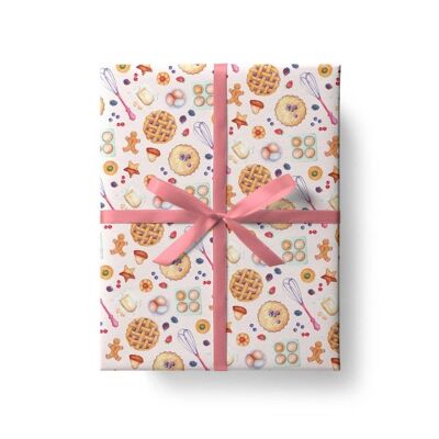 Papel de regalo - Dulces