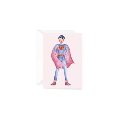 Greeting card - Wonder Man