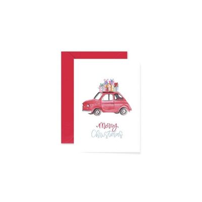 Greeting card - Santa's 500