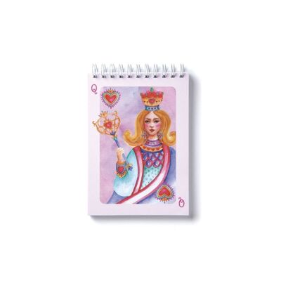 Notepad with rings - The Queen
